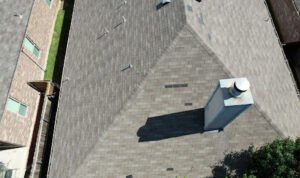 Texas storm damage roof